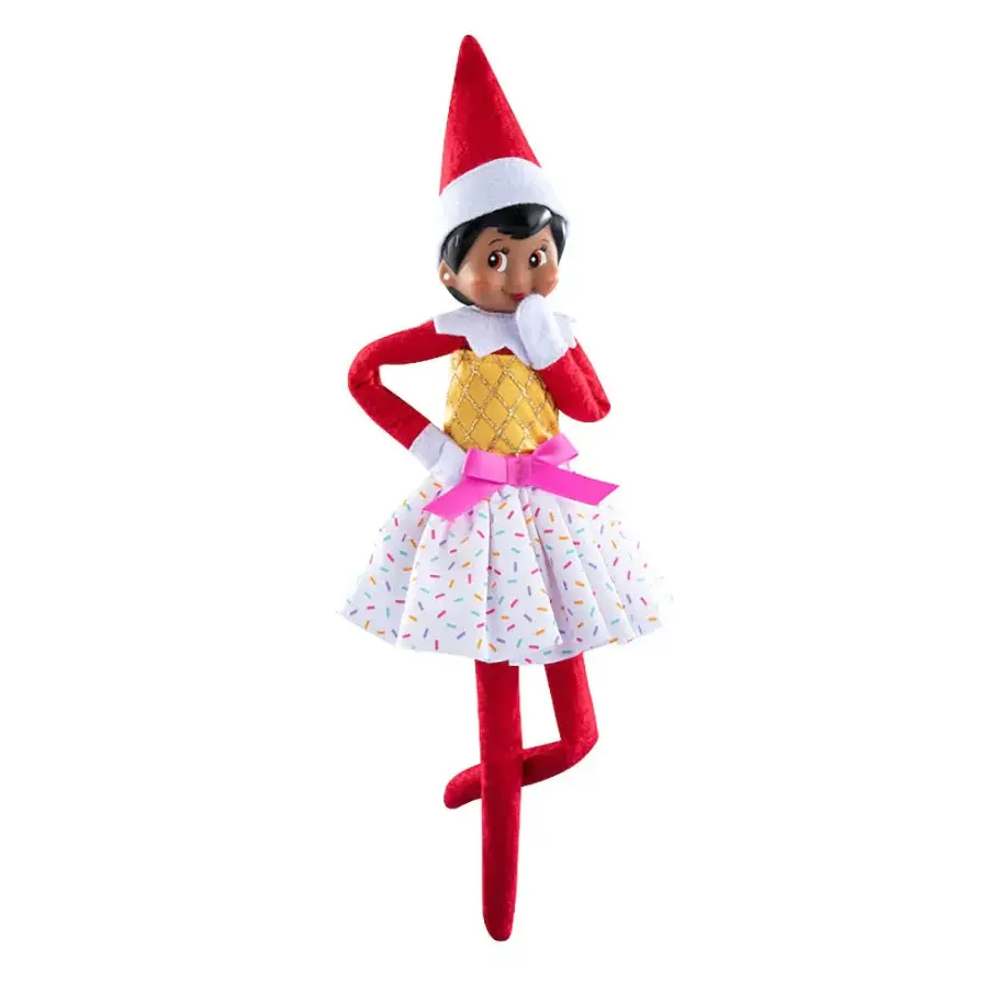 Santaverse - The Elf on the Shelf - Ijsjes Feestjurk kledijset