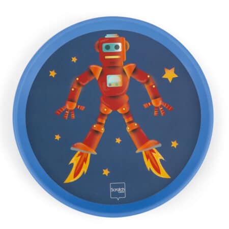 Scratch - Active Play: HAND-DISKER DUO / Robot diam.20cm, met 1 magnetische disker, in doos, 3+