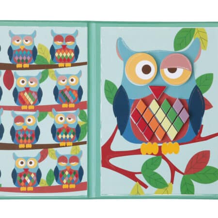 Scratch - EduLogic Book: Colours&Shapes/UIL 18,2x25,6x1,3cm (gesloten), 51,5x25,6x1cm (open), magnetisch, 4+