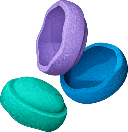 Stapelstein - ORIGINAL | Classic Cool | 3 | dark green/blue/violet