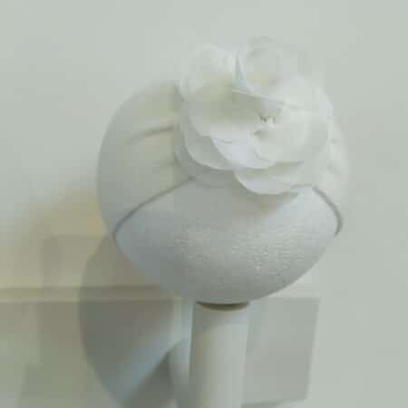 Story Loris - Haarband Met Bloem - Ecru