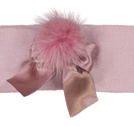 Story Loris - Haarband Met Strik - Roze