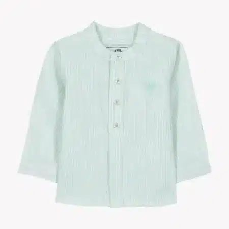 Tartine Et Chocolat - Hemd Saliegroene strepen