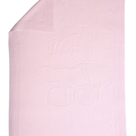 Tartine et Chocolat - Cashmere blanket 75 x 100 cm - Pink