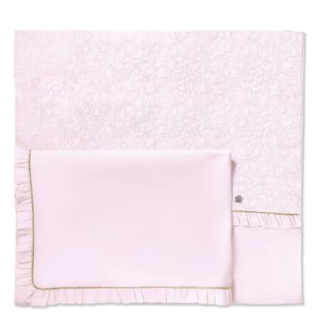 Tartine et Chocolat - Delicatesse Quilt cover + pillowcase 140 x 90 cm 60 x 40 cm - Pink