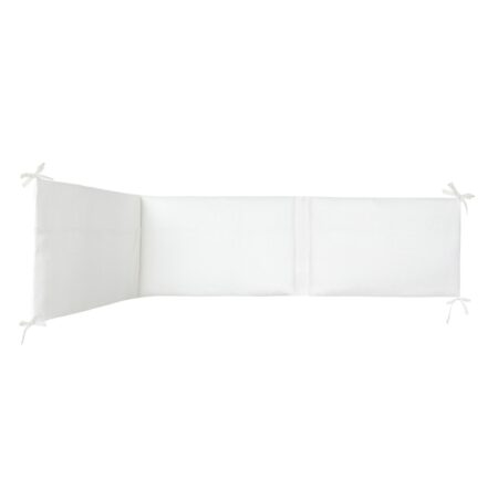 Tartine et Chocolat - Linge d'Antan bedomrander 184 x 40 cm - White