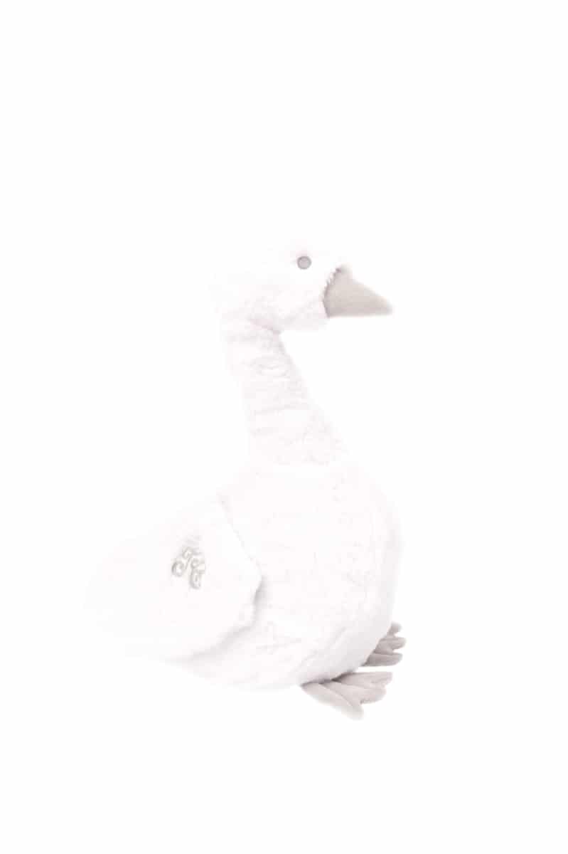 Tartine et Chocolat - Paloma, the goose Fur Soft Toy 25 cm Grey