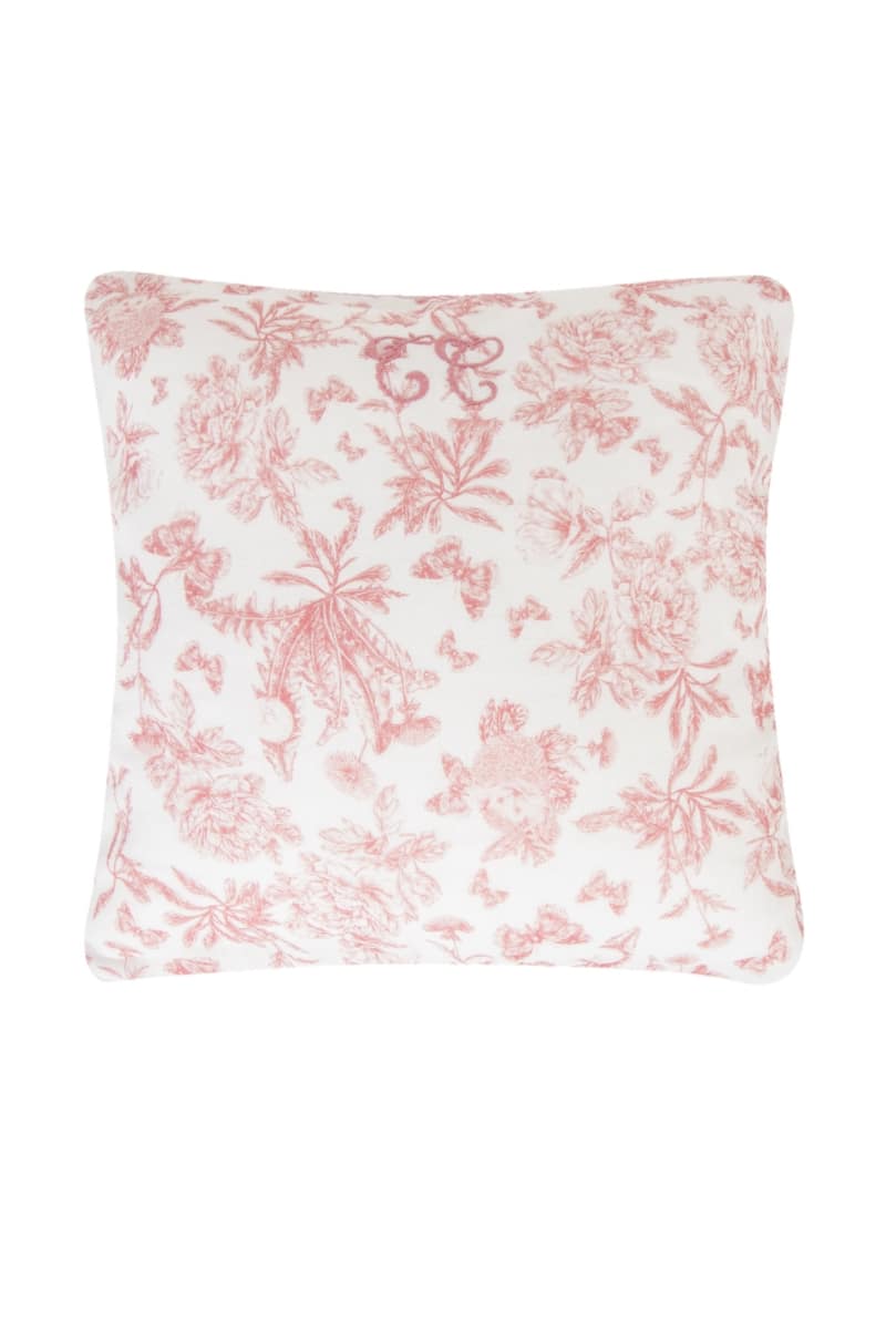 Tartine et Chocolat - Toile de Jouy Cushion TU - Peach