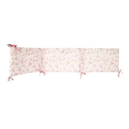 Tartine et Chocolat - Toile de Jouy bedomrander 184 x 40 cm - Peach