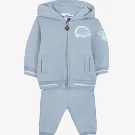 Tartine et chocolat - Joggingset grijsblauw