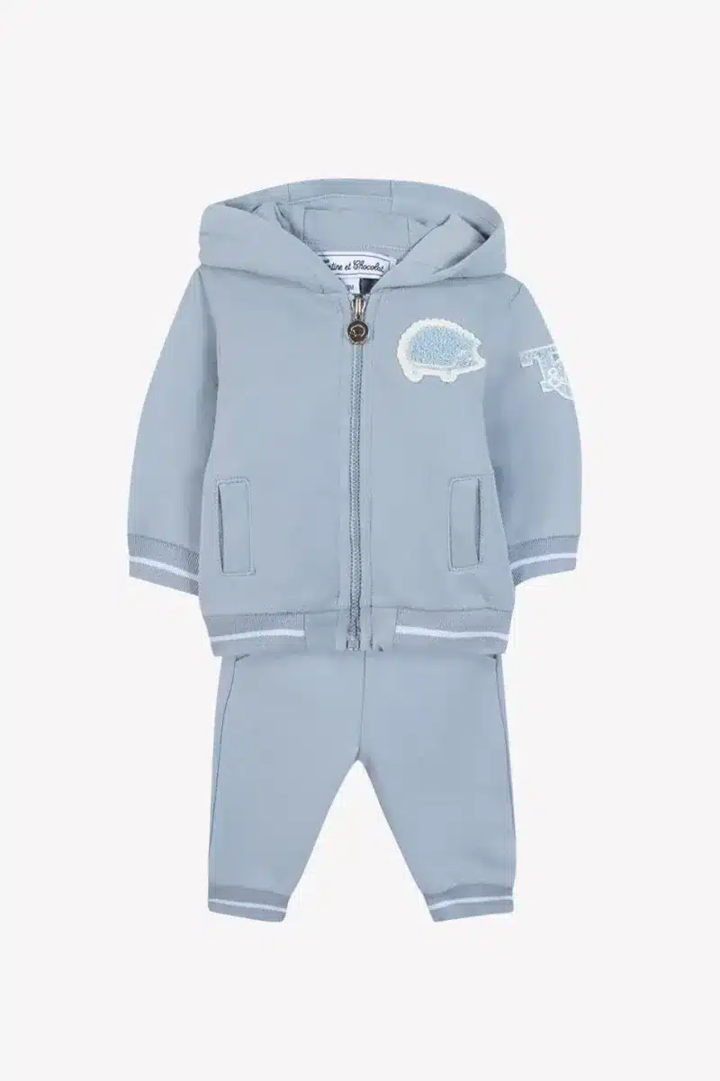 Tartine et chocolat - Joggingset grijsblauw