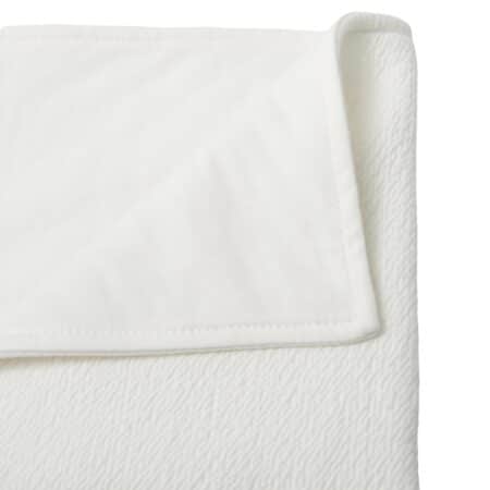 Theophile & Patachou - Doopdeken 100x135cm - Gewafeld Ivoor Carrousel