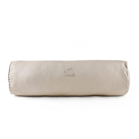 Theophile & Patachou - Geborduurde Rolkussen -katoen Camel Safari