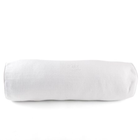 Theophile & Patachou - Rolkussen geborduurd - Gewafeld Wit