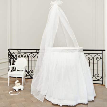 Theophile & Patachou - Smeedijzeren wieg - Hemel voile Wit