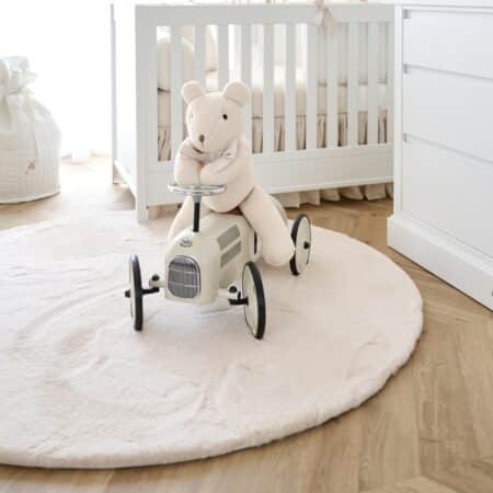 Theophile & Patachou - Tapijt rond 160cm SOFT beige Carrousel