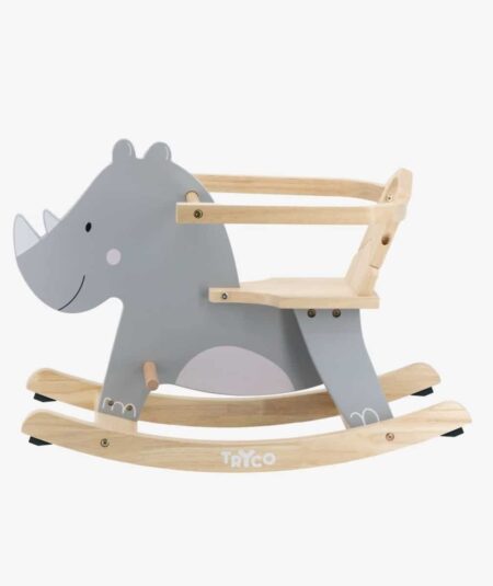 Tryco - Wooden Rocking Animal - Rhino