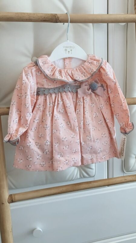 Valetina Bebes - Tuniek + Bloomer - Roze Gebloemd