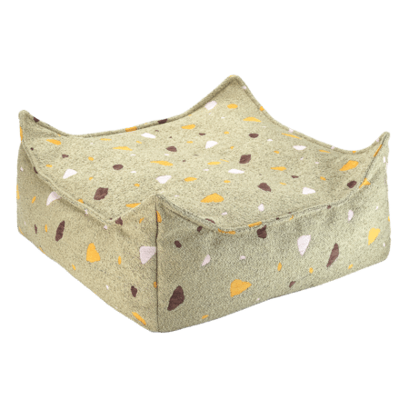 Wigiwama - Terrazzo Moss Square Ottoman