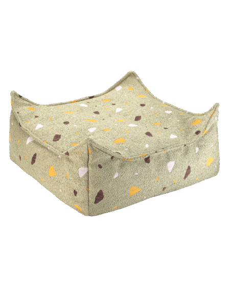 Wigiwama - Terrazzo Moss Square Ottoman