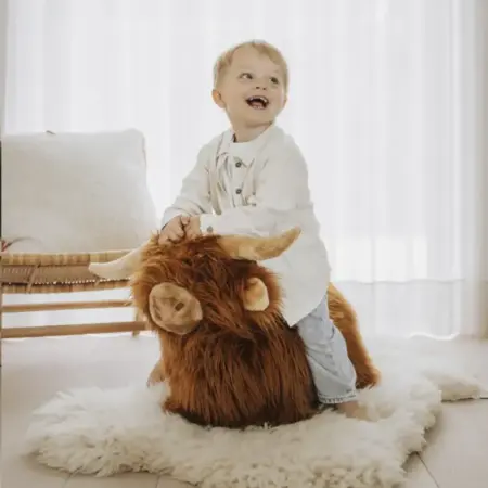 Wild & Soft - Bouncy Highland Cow