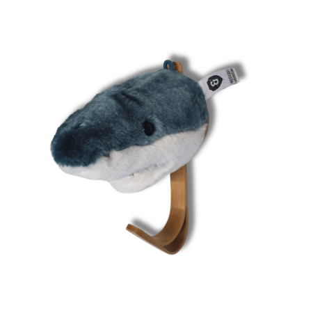 Wild & Soft - Kapstok blauwe haai m/doos