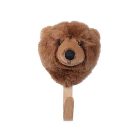 Wild & Soft - Kapstok bruine beer m/doos