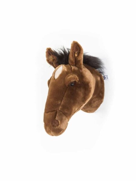Wild & Soft - Kop paard donker bruin Scarlett