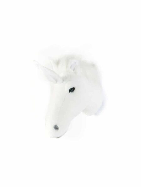 Wild & Soft - Kop witte eenhoorn Claire