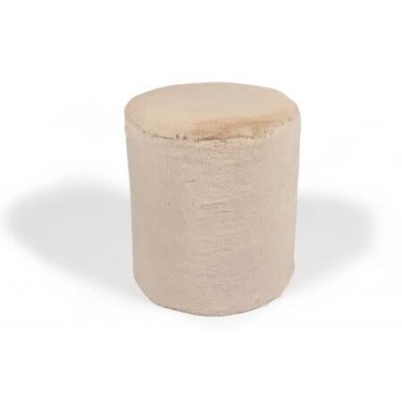 Wild & Soft - Poef vanilla cream medium