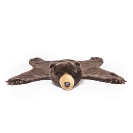 Wild & Soft - Tapijt donker bruine beer Henry