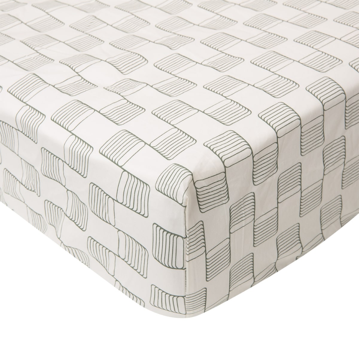 Witlof for Kids - Hoeslaken Wieg 40X80Cm Sticky Stripes