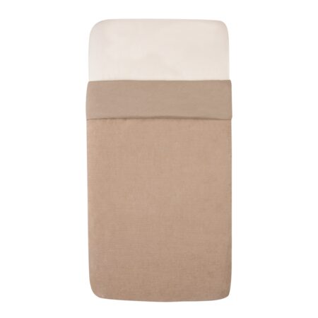 Witlof for Kids - Tuck-Inn Deken 60X120 Rib Urban Taupe