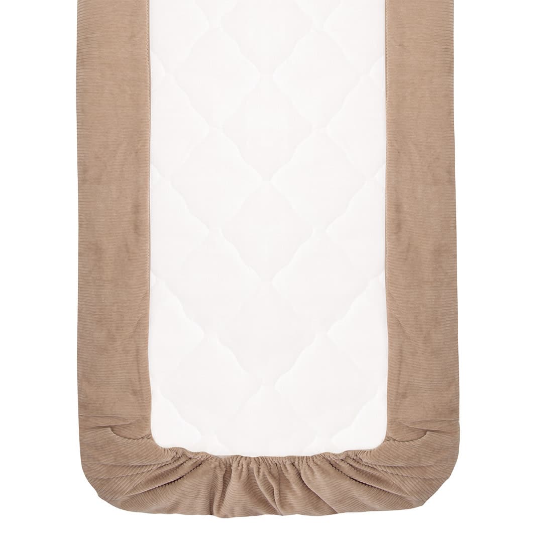 Witlof for Kids - Tuck-Inn Deken 60X120 Rib Urban Taupe