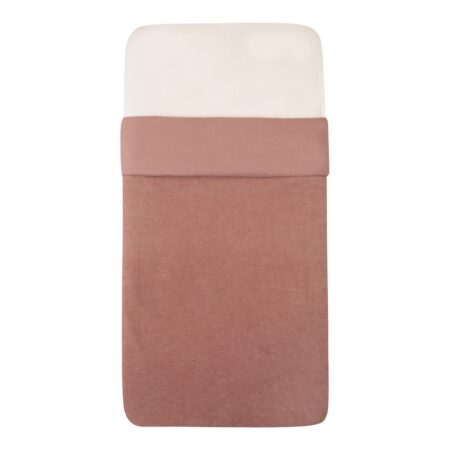 Witlof for Kids - Tuck-Inn Deken Bed 60X120Cm Velvet Rib Dusty Pink