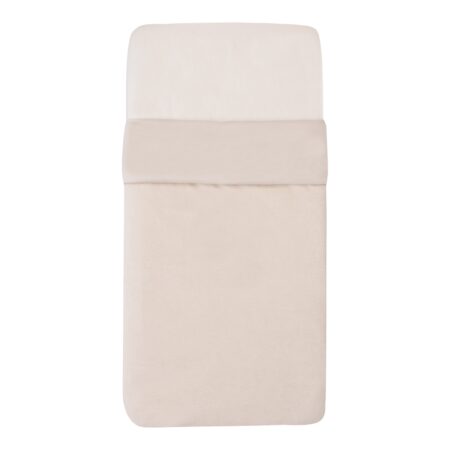 Witlof for Kids - Tuck-Inn Deken Bed 60X120Cm Velvet Rib Soft Sand