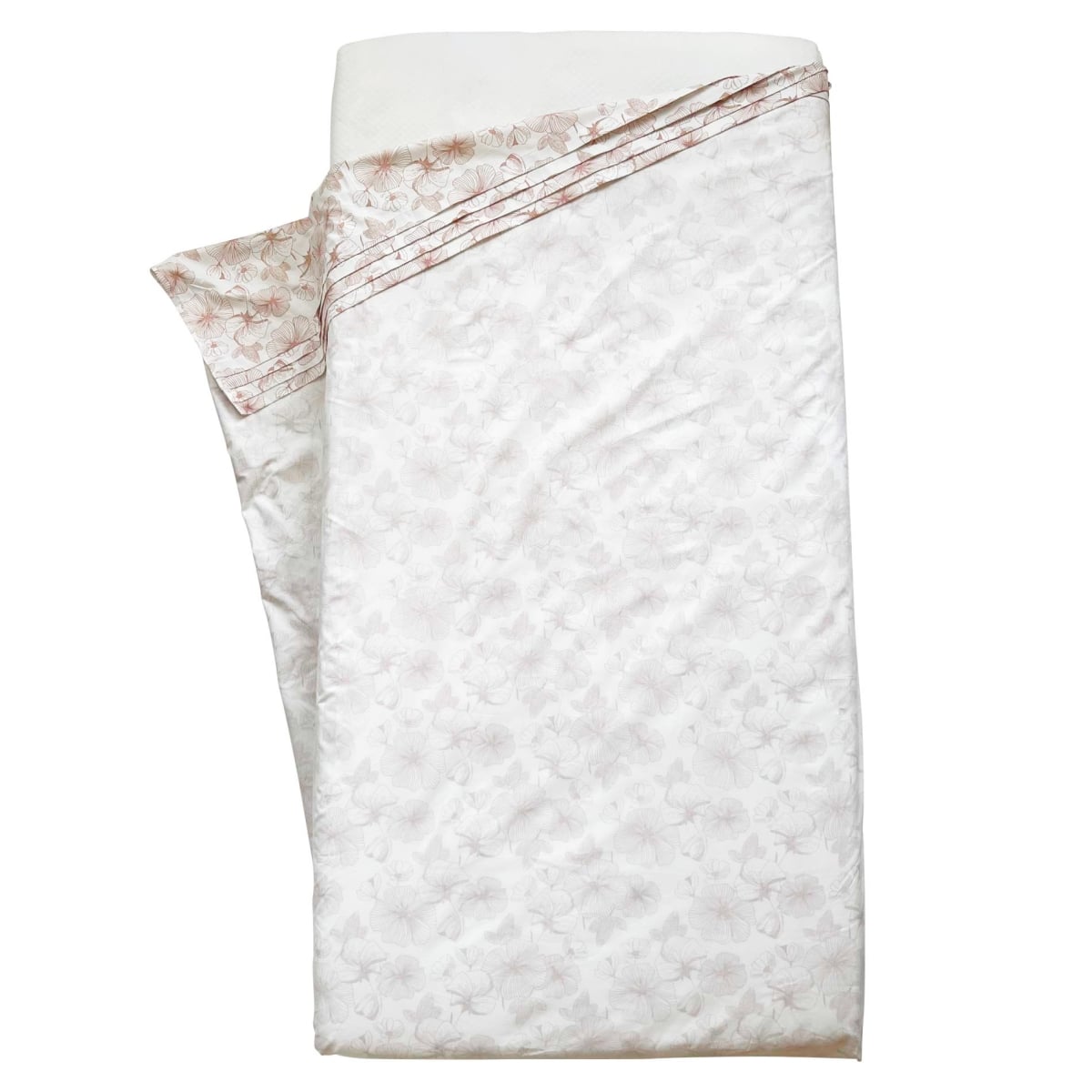 Witlof for Kids - Tuck-Inn Laken Wieg 40X80Cm Flower Powder