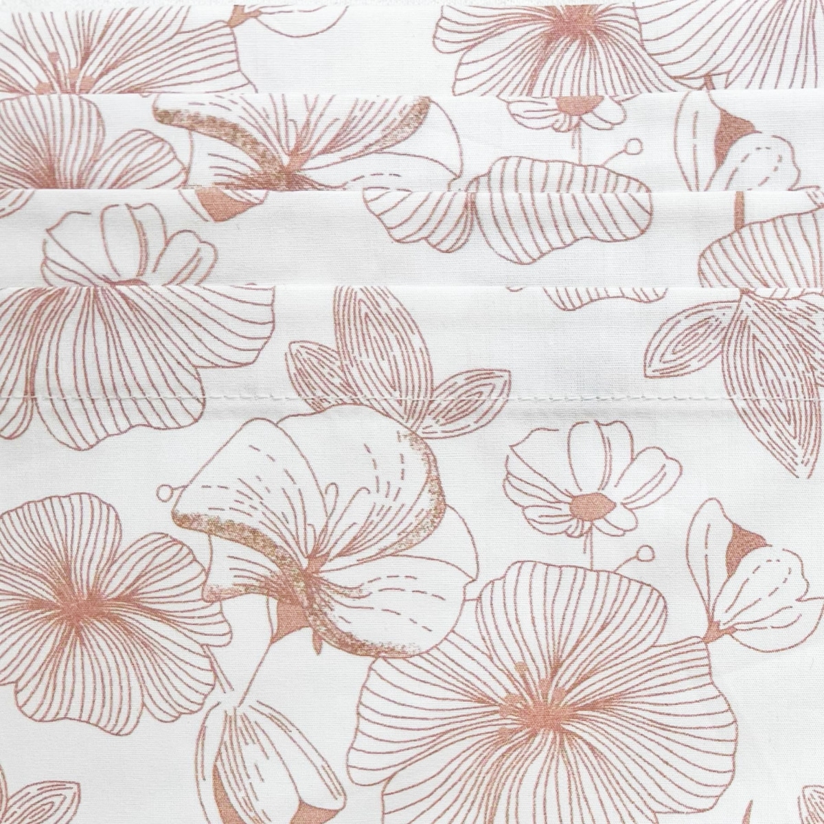 Witlof for Kids - Tuck-Inn Laken Wieg 40X80Cm Flower Powder