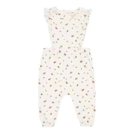 Little Dutch - Tuinbroek corduroy White Blossom