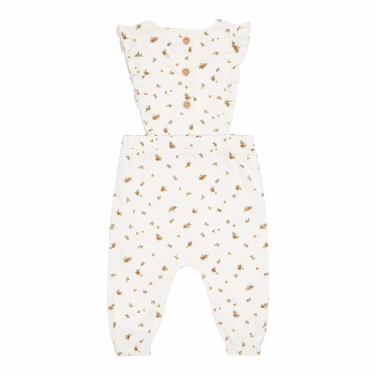 Little Dutch - Tuinbroek corduroy White Blossom