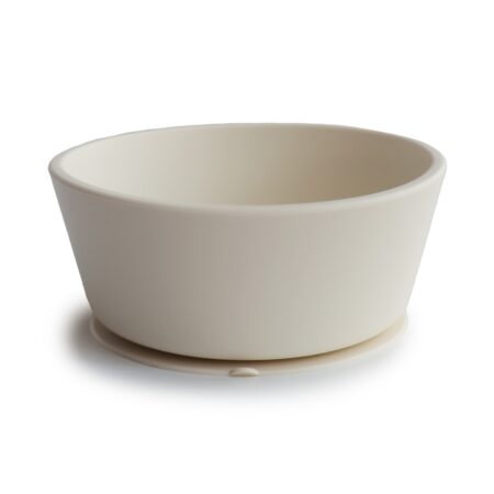 Mushie - Silicone Bowl - Ivory