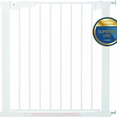 Babydan - Asta Deurhekje Metaal Wit (2 Verlengstukken)