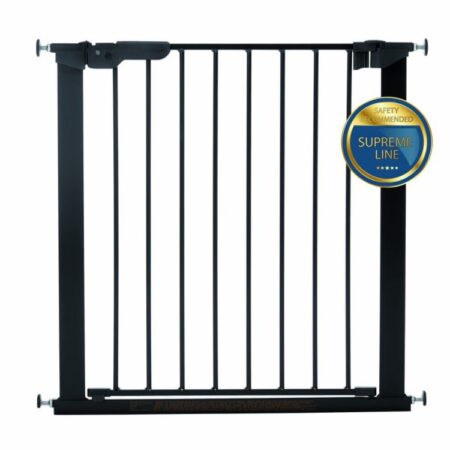 Babydan - Asta Deurhekje Metaal Zwart (Zonder Verlengstukken)