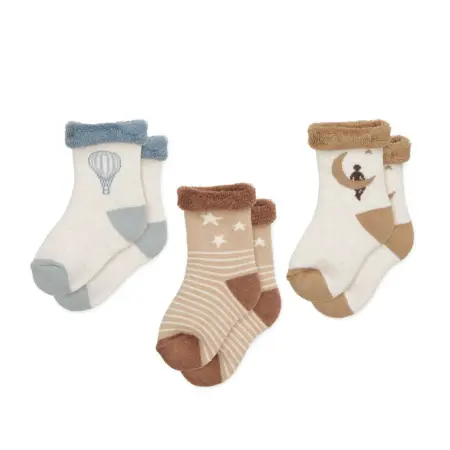 CAMCAM - Safi badstof sokken - Dreamland - 3-pack 16-18