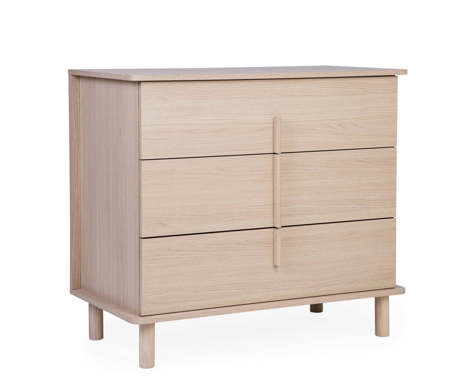 Childhome - Nordica Naturel - Commode - 3 Laden + Verzorgingsunit