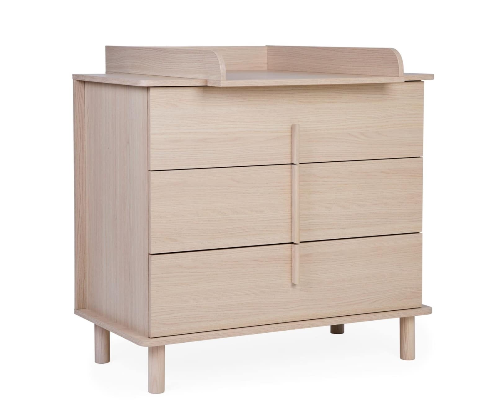 Childhome - Nordica Naturel - Commode - 3 Laden + Verzorgingsunit