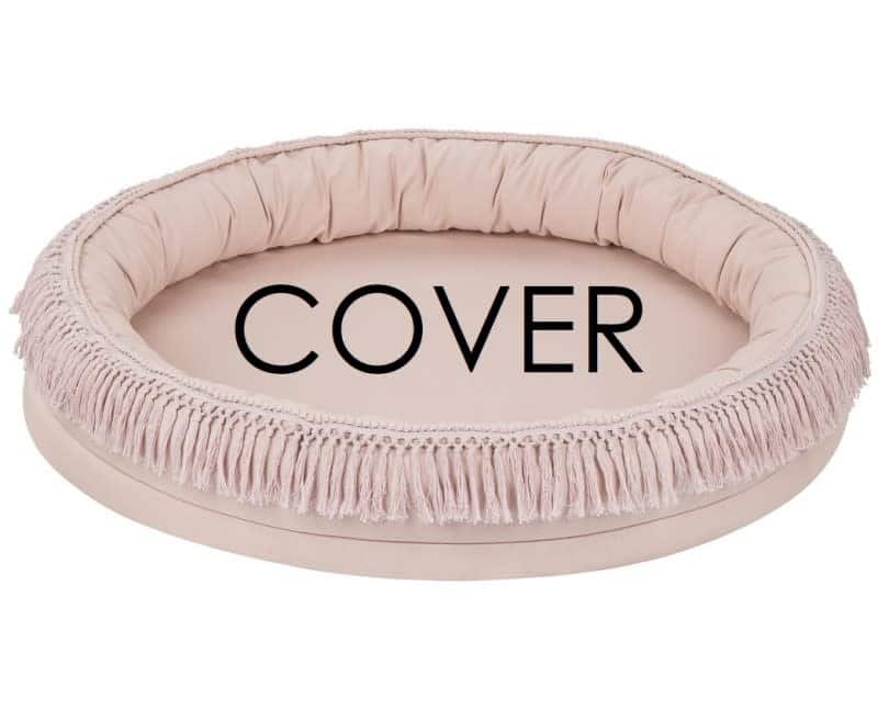 Cotton & Sweet - Boho Junior nest COVER - Powder pink