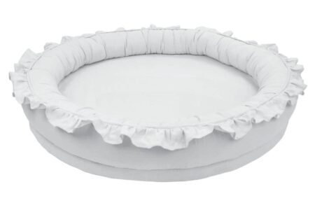Cotton & Sweets - Linen Junior nest Pure Nature Light grey