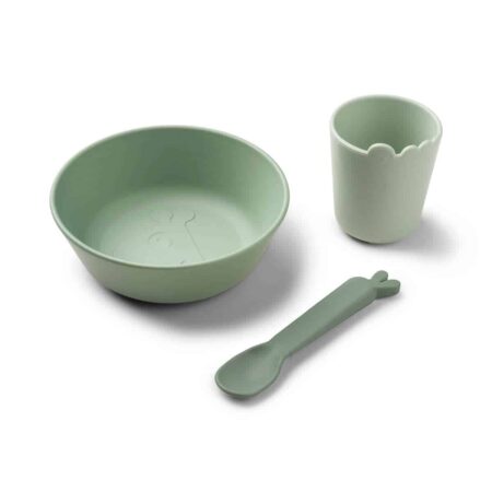 Done by Deer - Kiddish first meal set Green