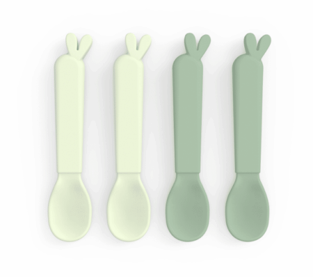 Done by Deer - Kiddish spoon 4-pack Lalee Green